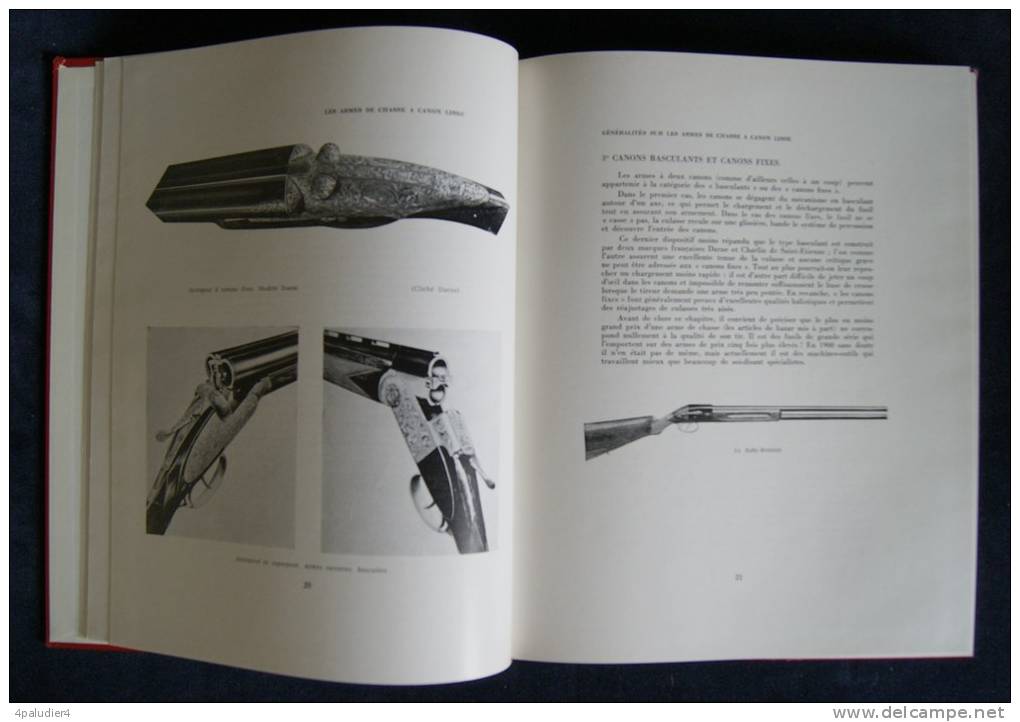 CHASSE LES ARMES DE CHASSE A CANON LISSE Et LEURS MUNITIONS Pierre A. FONTENEAU 1966 - Chasse/Pêche