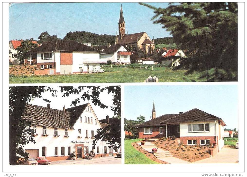 Germany - Sandebeck Bei Detmold - Pension Hotel " Zum  Teutoburger Wald " - Cars - Autos - Ford - Steinheim