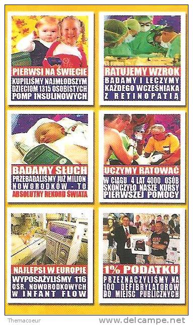 Postal Stationary Poland Orchestra Charity Offering Defibrillators, Insulin Pumps, Cardiology - Medicine