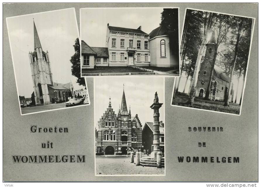 Wommelgem :  Groeten Uit   ( Groot Formaat )  Geschreven - Wommelgem