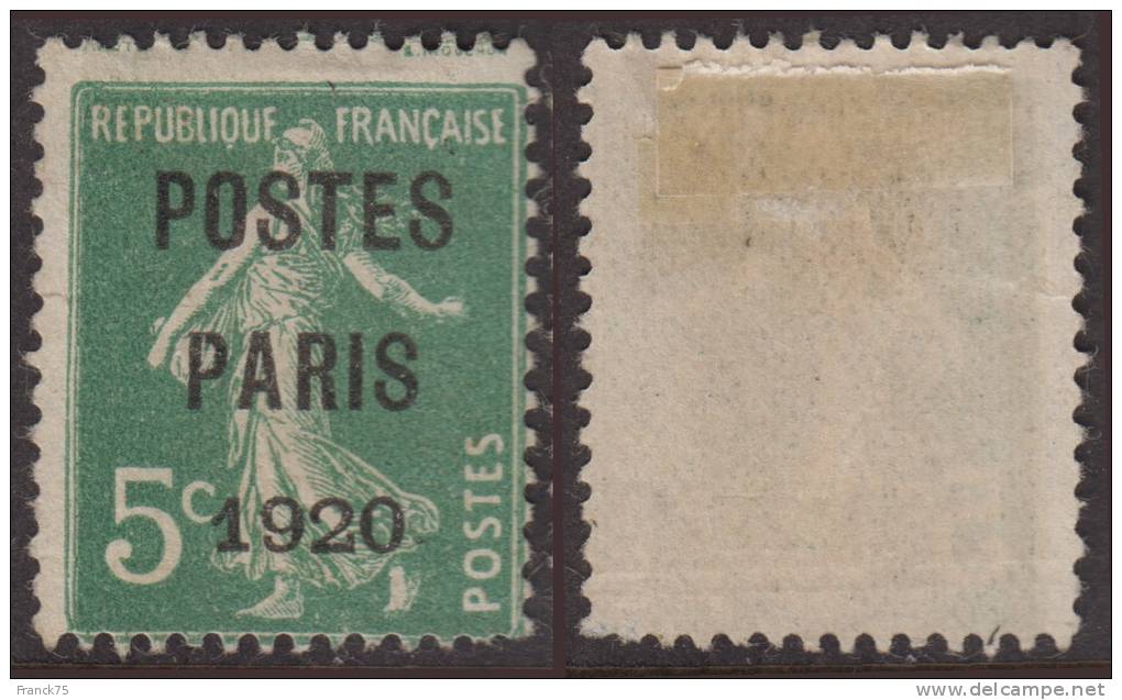 *PROMO* Préo N° 24 Usagé TB (Cote 170€) - 1893-1947