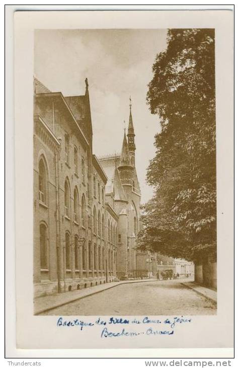 Berchem Antwerpen Zeldzame Fotokaart Basilique - Autres & Non Classés