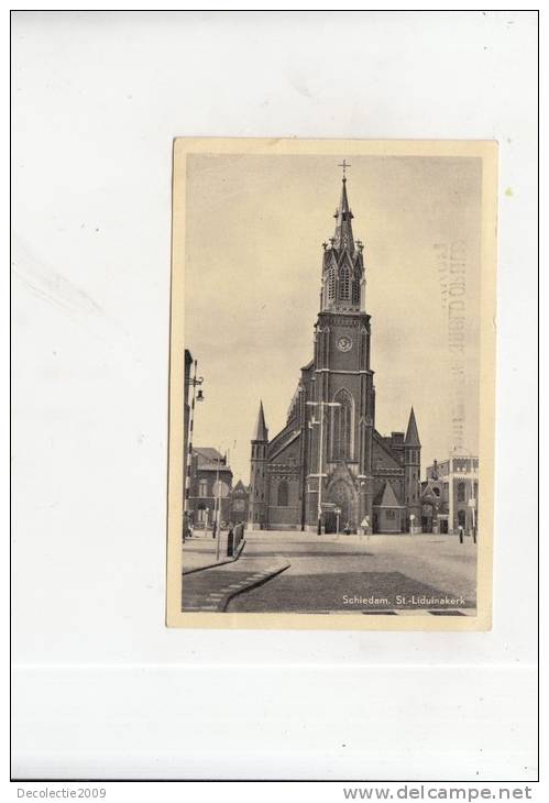 Z14170 Schiedam St Liduinakerk    2 Scans - Schiedam