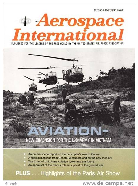 Magazine AEROSPACE INTERNATIONAL - JULY / AUGUST -  Avions - Hélicoptères - Bateaux - PARIS AIR SHOW  (3254) - Aviation