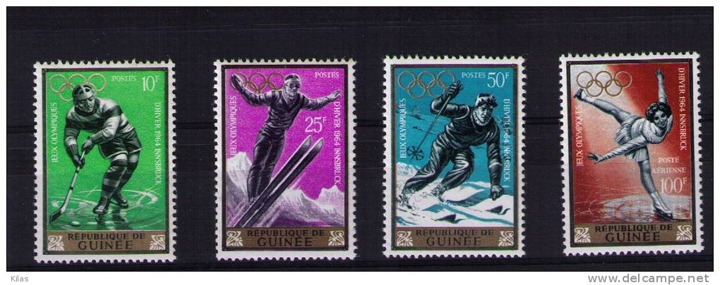 GUINEA, REPUBLIC  Olympic Winter Games - Winter 1964: Innsbruck
