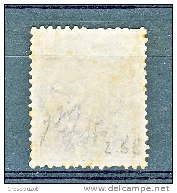 Levante Emissioni Generali  1878-79 N. 10 C. 10 Azzurro MVLH, Molto Ben Centrato, Firmato G Oliva Cat. € 2000 - General Issues