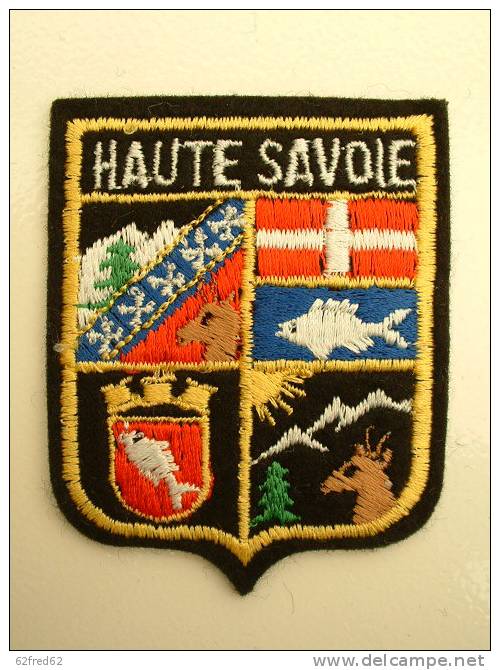 ECUSSON TISSUS BRODE  - HAUTE SAVOIE - Ecussons Tissu