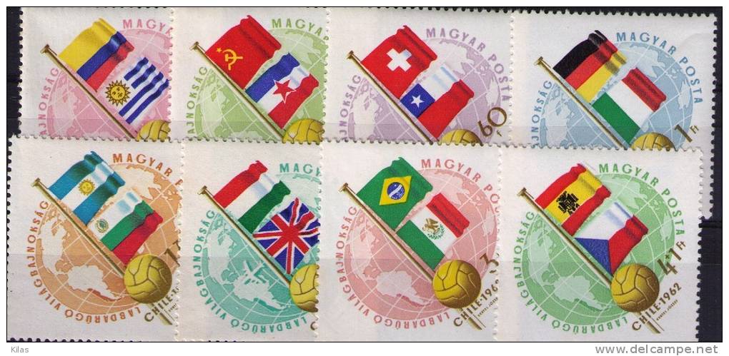 HUNGARY World Cup Football Chile - 1962 – Chile