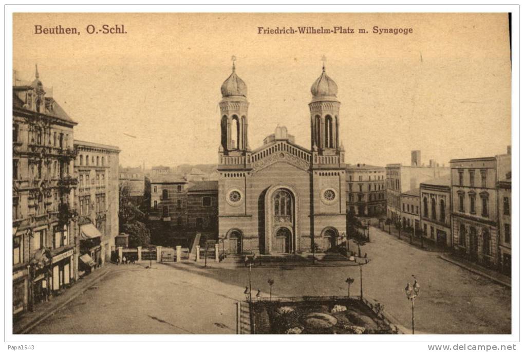 BEUTHEN O.- Schl  Friedrich- Wilhelm M. Synagoge - Polen