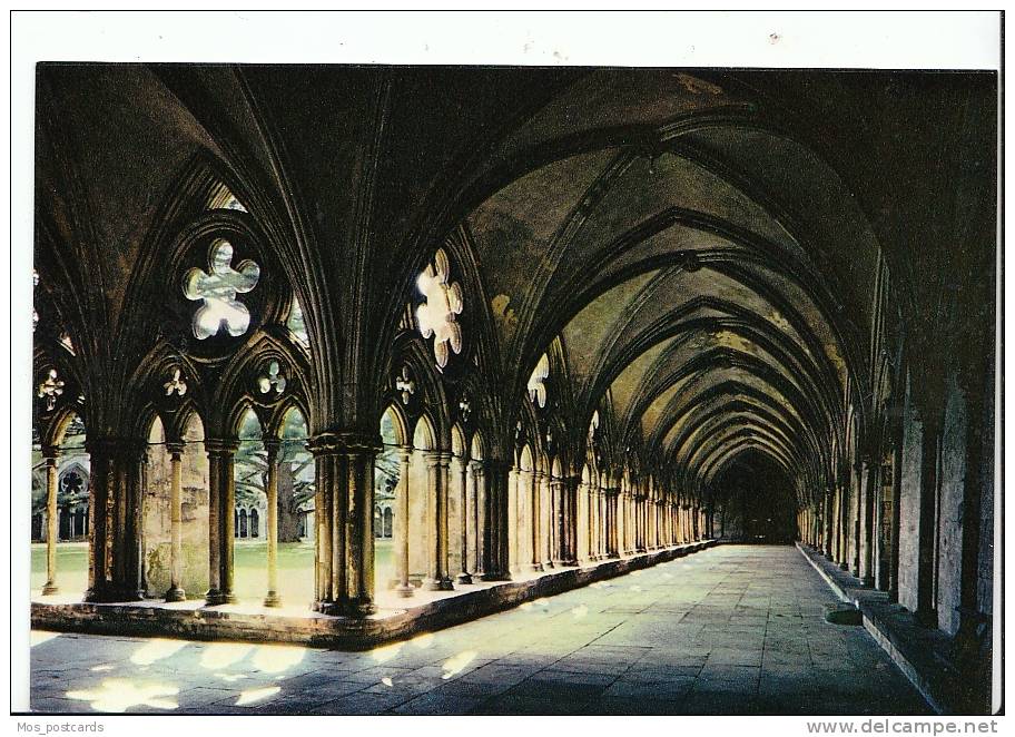 Wiltshire Postcard - Salisbury Cathedral, The Cloisters Walk, Wiltshire SL2468 - Salisbury