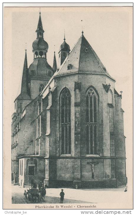 AK Pfarrkirche St Wendel Choransicht (pk11680) - Kreis Sankt Wendel