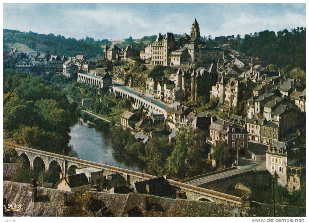 Dép. 19 - UZERCHE. - Vue Générale De La Cité Bâtie Sur Un Promontoire Dominant La Vézère. CAP-THEOJAC - Uzerche