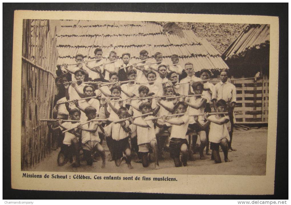 Mission De Scheut : Célèbes (Sulawesi), Ces Enfants Sont De Fins Musiciens - Indonesia