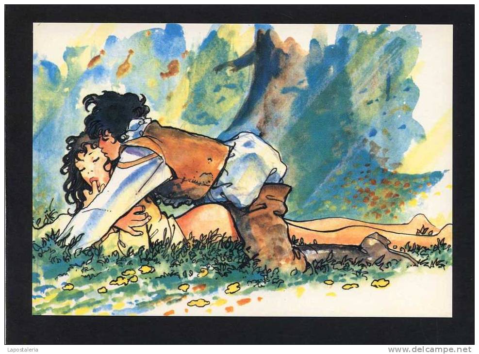 Ilustrador *Milo Manara*  Ed. Lo Vecchio. Serie *Il piacere di essere...* Nuevas.