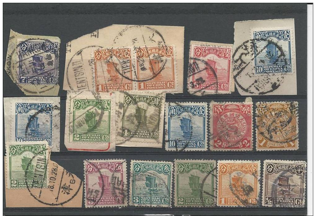 25175) China Collection - Used Stamps