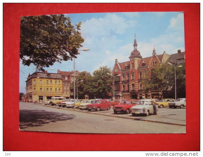 Finsterwalde Marktplatz,AUTO - Finsterwalde