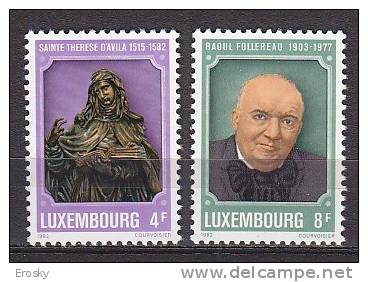 Q3457 - LUXEMBOURG Yv N°1004/05 ** - Unused Stamps