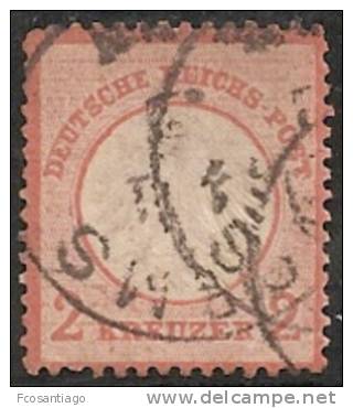 ALEMANIA 1872 - Yvert #8a - VFU - Usados