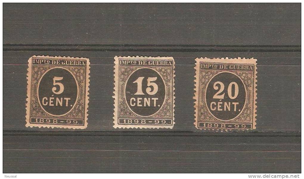 Sellos 236, 238.239. Charnela - Unused Stamps