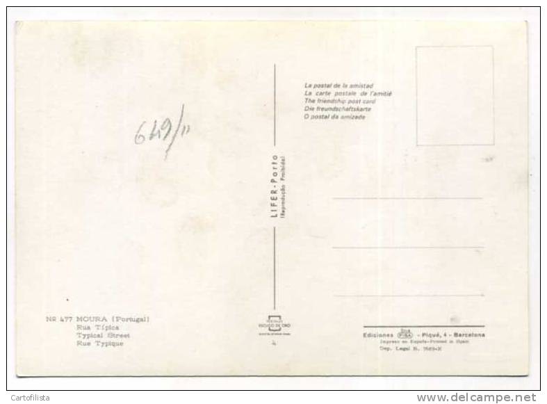 MOURA - Uma Rua Típica  (2 Scans) - Beja