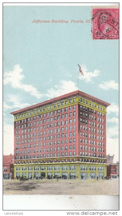 JEFFERSON BUILDING / PEORIA - ILL. - Peoria