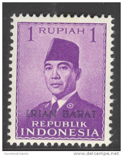 INDONESIA IRIAN BARAT 1963 ZBL 17 MNH POSTFRIS ** NEUF - Indonesia