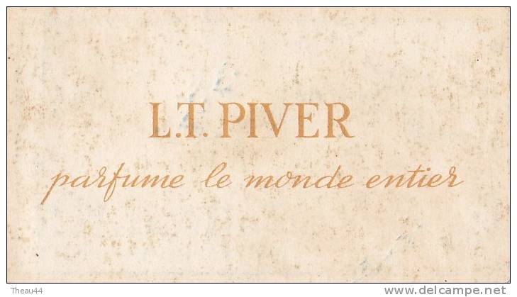 ¤¤  -  CARTE  PARFUMEE  -  " REVE D'OR "  De L.T. PIVER De Paris -  ¤¤ - Vintage (until 1960)