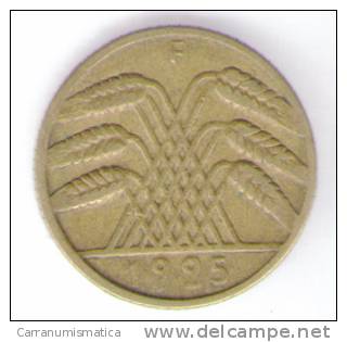 GERMANIA 10 REICHSPFENNIG 1925 - 10 Rentenpfennig & 10 Reichspfennig