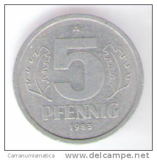 GERMANIA 5  PFENNIG 1983 - 5 Pfennig