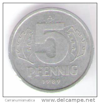 GERMANIA 5  PFENNIG 1989 - 5 Pfennig