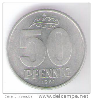 GERMANIA 50 PFENNIG 1982 - 50 Pfennig