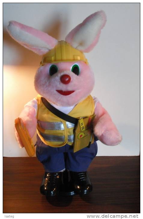 Peluche Duracell - Lapin Electricien - Peluches