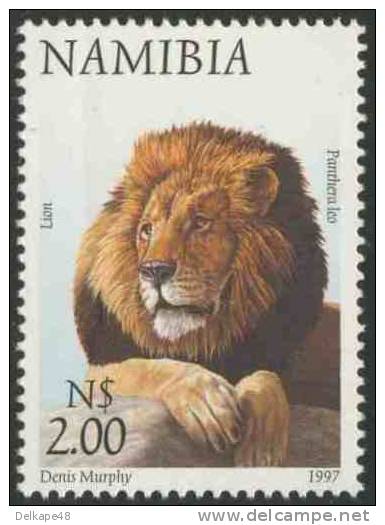 Namibia Nambibië 1997 Mi 890 ** Panthera Leo : Lion / Löwe / Leeuw - Roofkatten