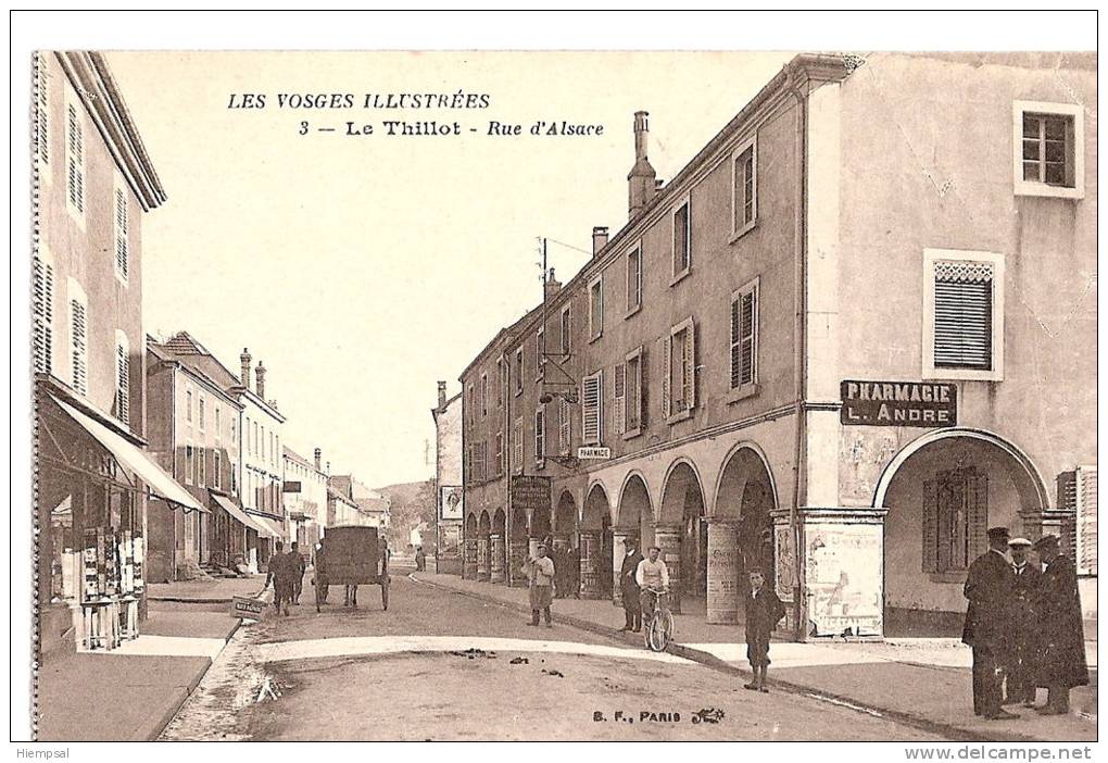 LE THILLOT - RUE DE L'ALSACE - Le Thillot