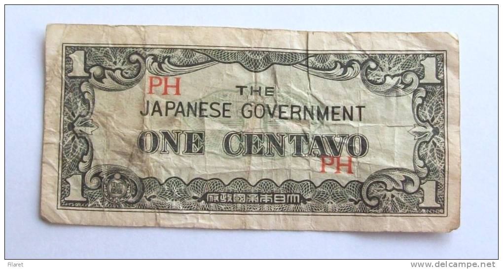 ONE-1- CENTAVO,PHILIPPINES-THE JAPANESE GOVERNMENT - Philippines