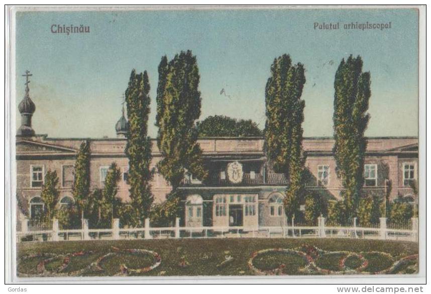 Moldova - Bessarabia - Chisinau - Kishinev - Palatul Arhiepiscopal - His. Romania - Moldova