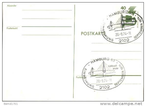 Germany - Sonderstempel / Special Cancellation ( B176) - Cartes Postales - Oblitérées