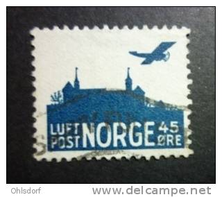 NORGE - Airmail 1927: YT PA 1A 1 A, O - FREE SHIPPING ABOVE 10 EURO - Used Stamps