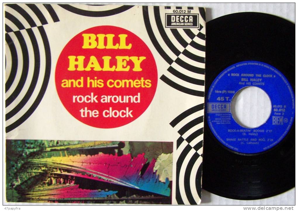 Bill HALEY And His COMETS 45T EP BIEM Rock Around The Clock - 45 T - Maxi-Single