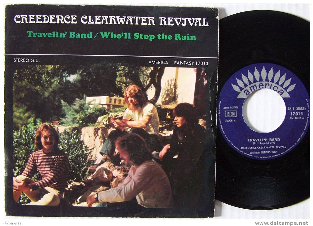 CREEDENCE CLEARWATER REVIVAL SP ORIGINAL BIEM Travelin' Band - Disco, Pop