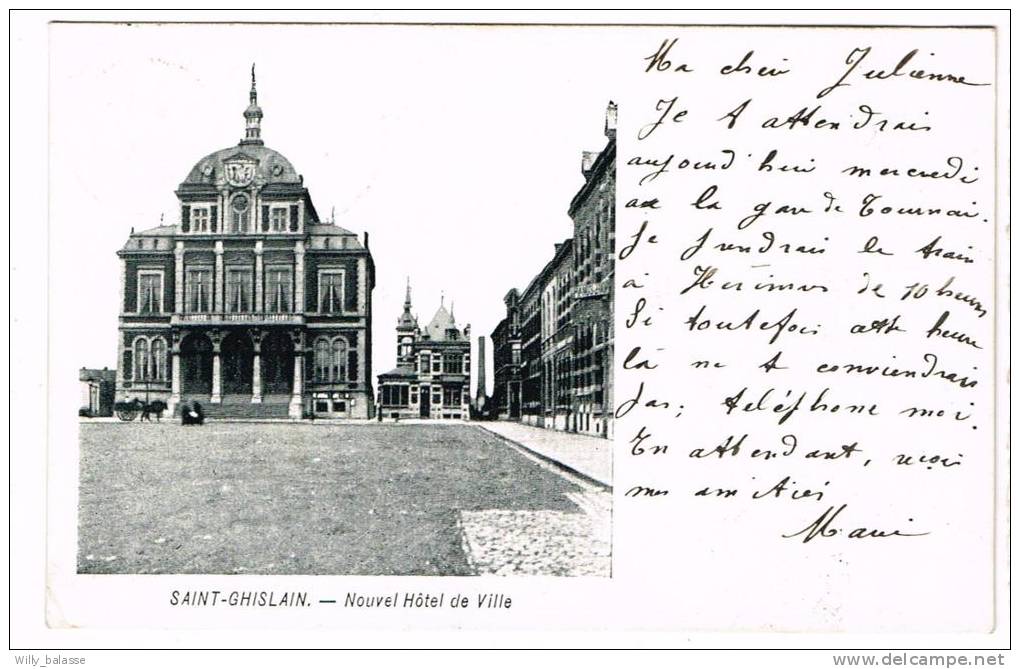 Postkaart / Carte Postale "Saint-Ghislain - Nouvel Hôtel De Ville" - Saint-Ghislain