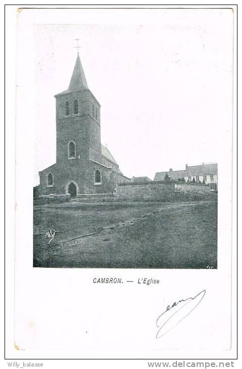 Postkaart / Carte Postale "Cambron - L'Eglise" - Brugelette