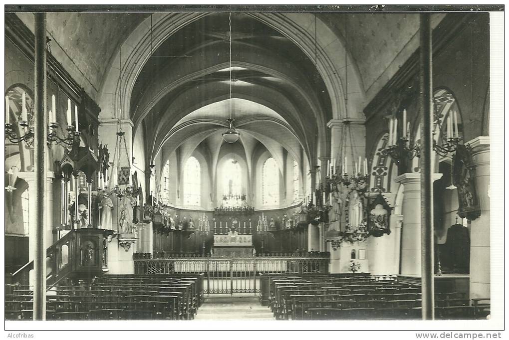 77   CPA Chelles Societe Archeologie Eglise St André Interieur - Chelles