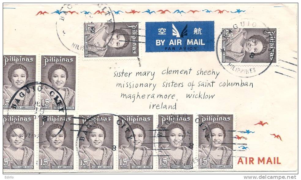 Nature Blessed PHILIPPINES - Good Letter Stamped  By Air Mail - Philippinen