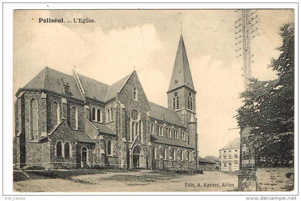 Postkaart / Carte Postale "Paliseul - L'Eglise" - Paliseul