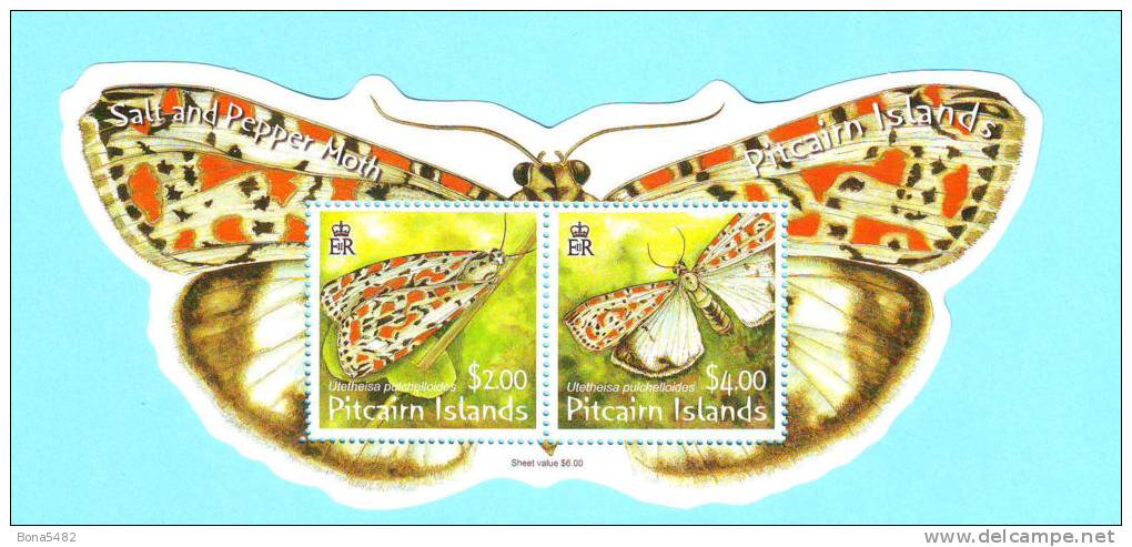 PITCAIRN PAPILLONS 2007 / MNH** / AP 02 - Pitcairninsel