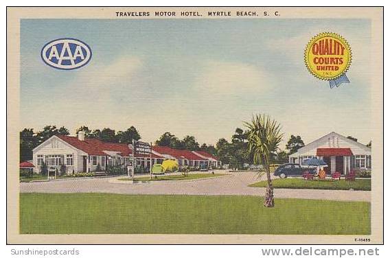 South Carolina Myrtle Beach Traveler Motor Hotel - Myrtle Beach