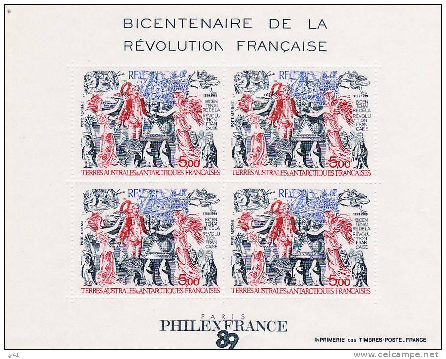 N°1 Bloc Neuf **. BIcentenaire De La Révolution Française - Blocks & Sheetlets