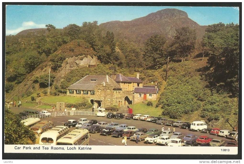 LOCH KATRINE Car Park And Tea Rooms Vintage Cars 1978 - Stirlingshire