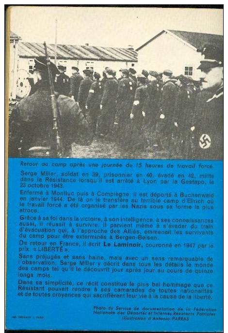 No PAYPAL !! : Serge Miller Le Laminoir , Collection J´AI LU  BLEU Guerre Leur Aventure A 154 En TTBE++ 1969 - Geschichte